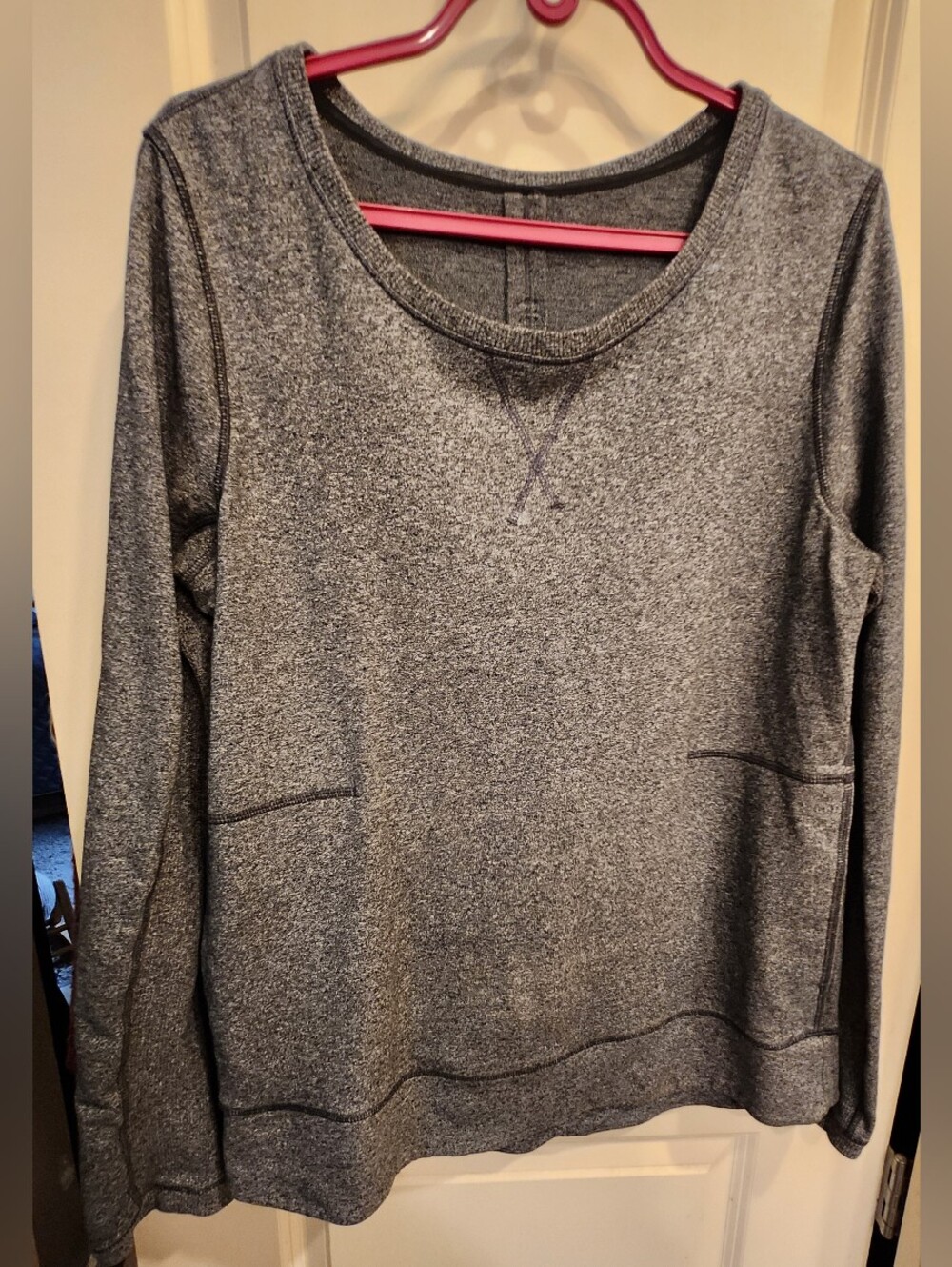 lululemon athletica Heather Gray Crewneck Sweatshirt